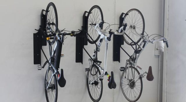 Offset Vertical Bike Rack System VR2